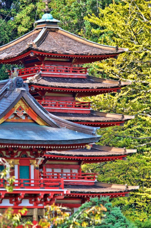 japon temple detail