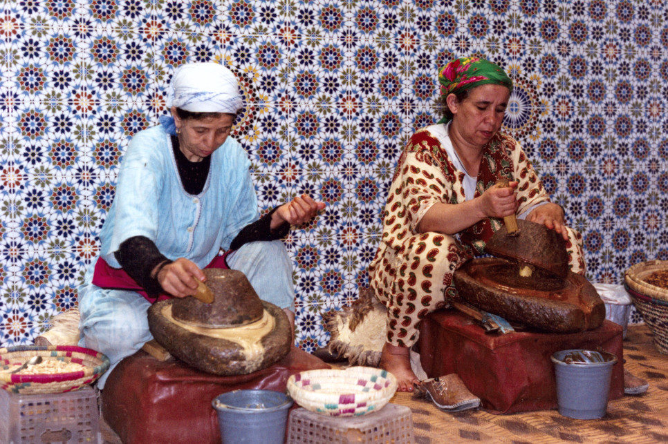Fabrication de l'huile d'Argan
