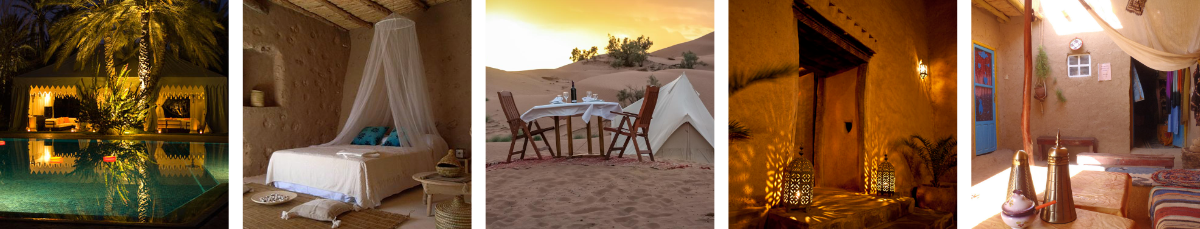 Maroc hébergements traditionnels