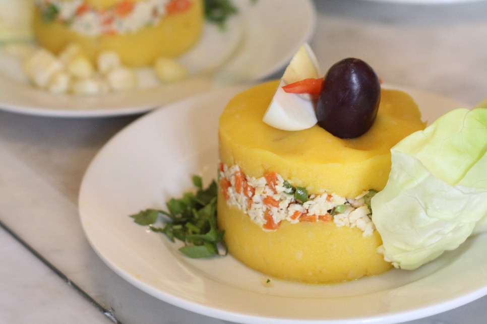 Gastronomie péruvienne, la Causa Rellena