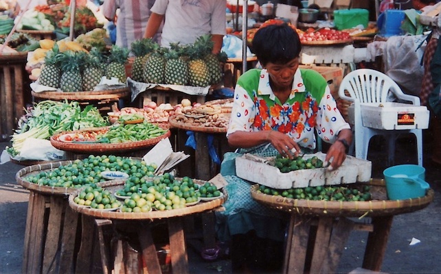 Philippines, marché traditionnel