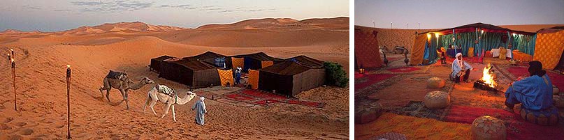 bivouac luxe maroc heure vagabonde